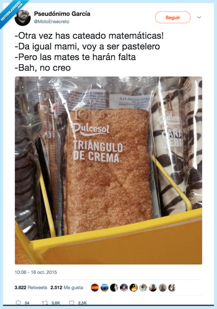 matemáticas,triángulo,crema