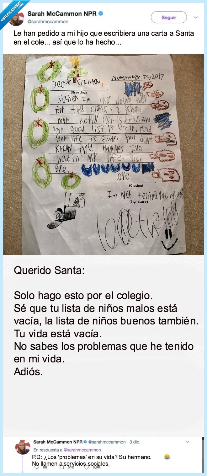 carta a papa