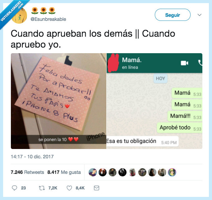 decir,madre,aprobar