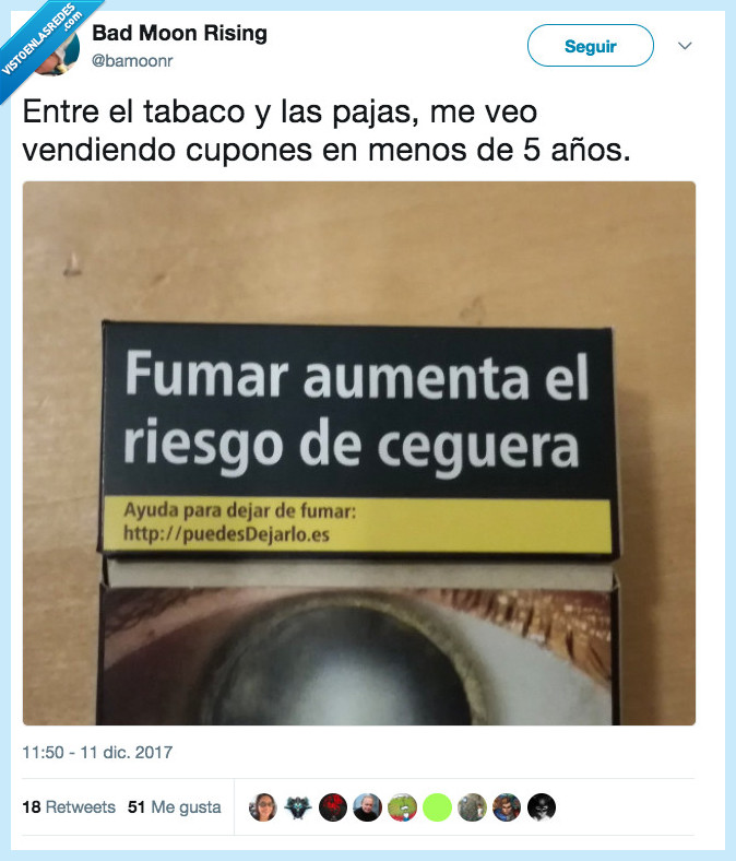 tabaco,ceguera