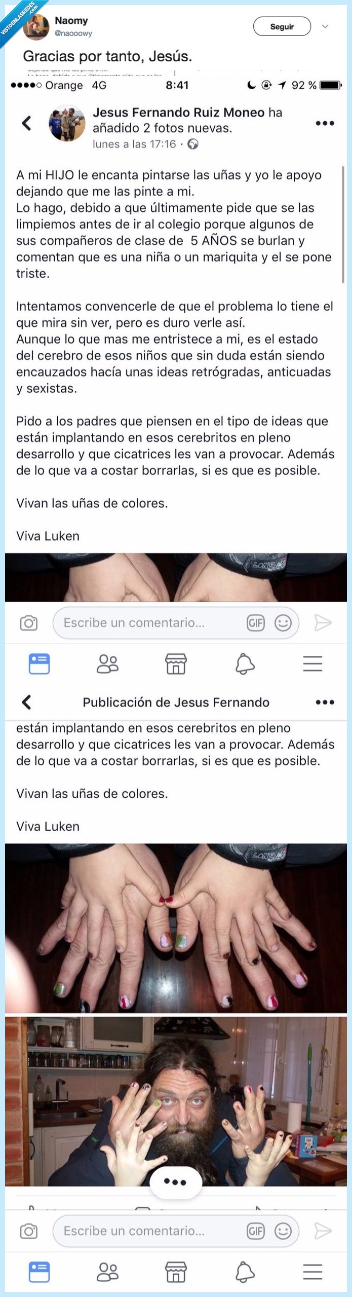 uñas,niños,hoy,en día