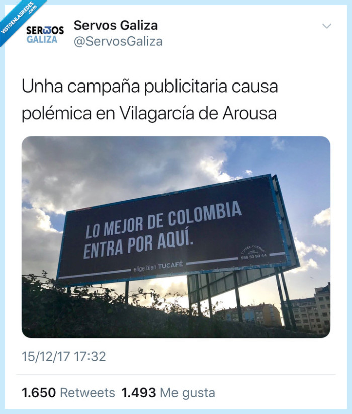 Narcos,publicidad,galicia,cafe,humor,twitter