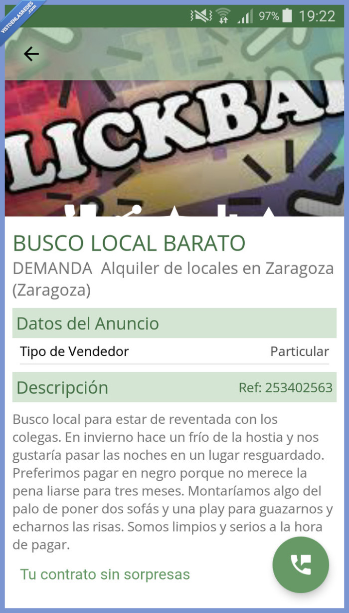 milanuncios,local,honesto,reventada,barato,anuncio,demanda