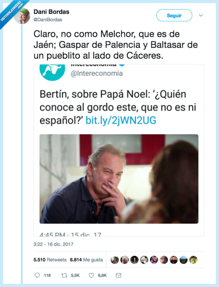 interecoomia,melchor,bertin,reyes,papa noel