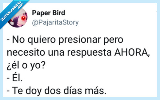 presionar,respuesta