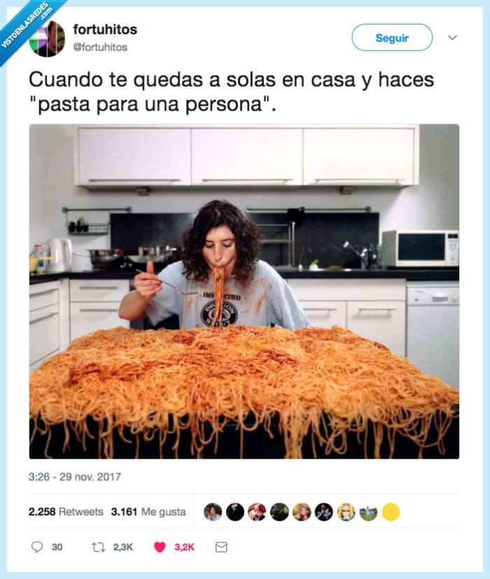 pasta,persona,sola
