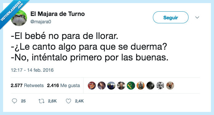 bebe,llorar,cantar,dormir