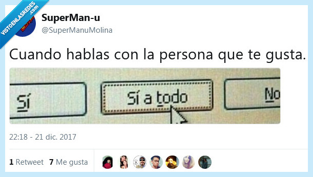 persona,gustar,sí a todo