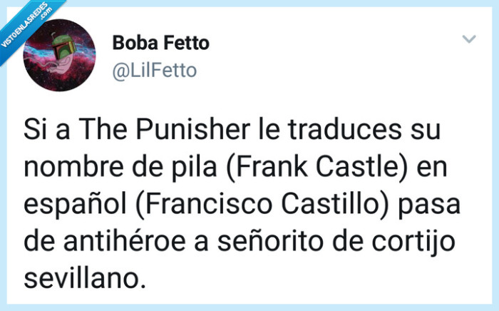 The Punisher,Frank Castle,Francisco Castillo,antiheroe,señorito sevillano,marvel