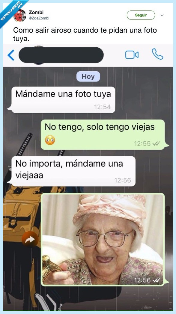 mandar,tomar por saco