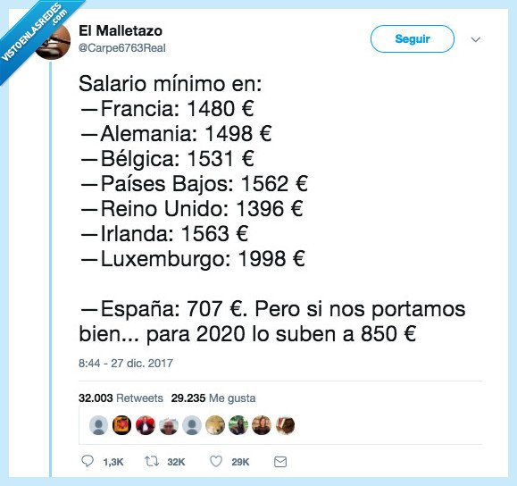 sueldo,subir,cola,españa,estafa
