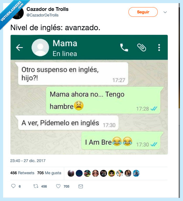inglés,madre,hambre