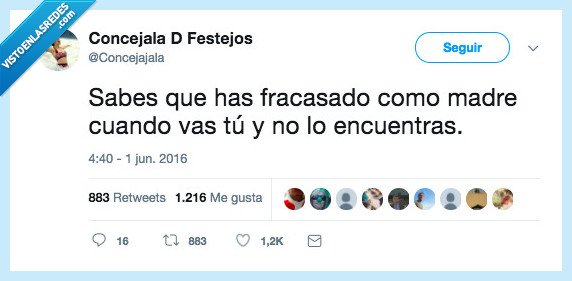 fracaso,madre,encontrar