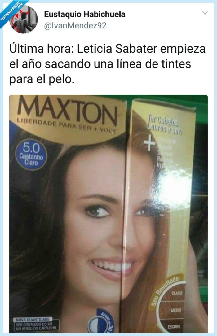 Leticia sabater,2018,año nuevo,emprendedora,tinte