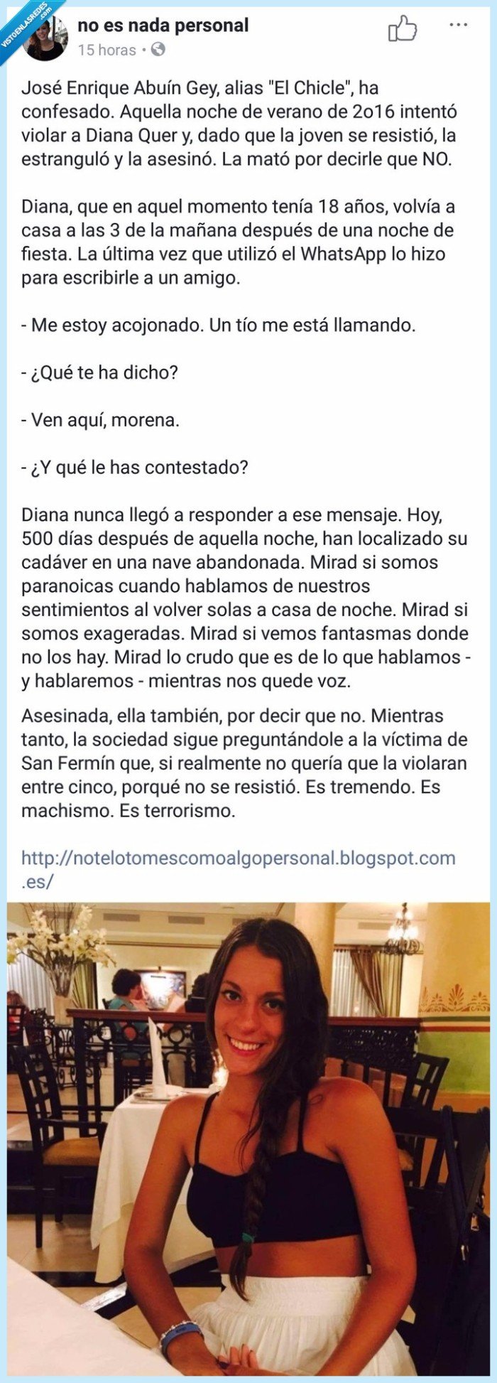 diana quer,reflexión