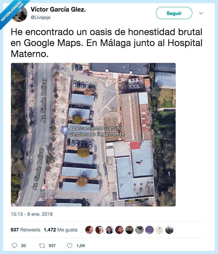 malaga,hospital,sinceridad,párking