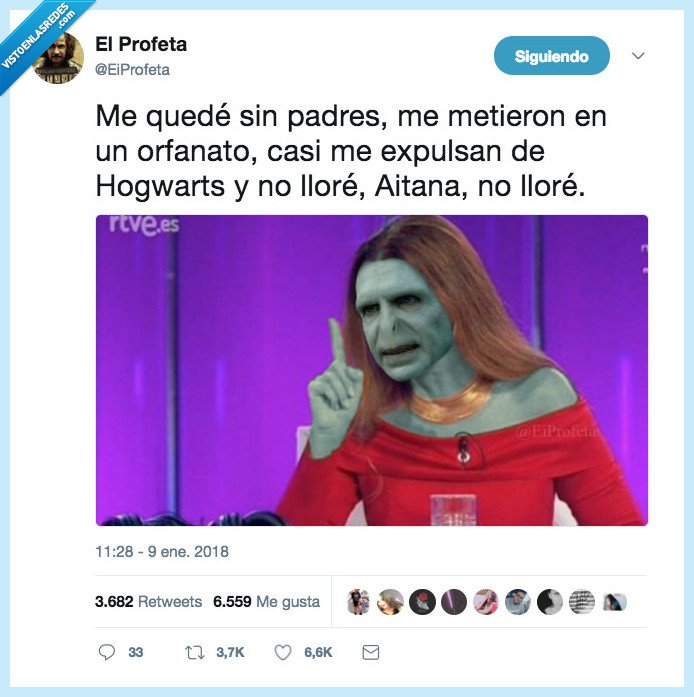 volvemort,llorar,monica