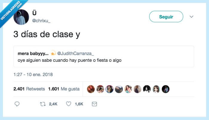 tercer día,preguntó,puentes