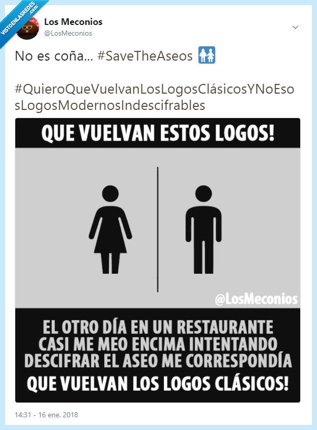 Aseos,Logos Aseos,Moderno,Meme