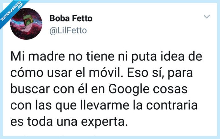 Madre,movil,google,experta,llevar la contraria