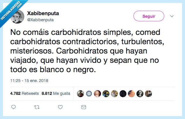carbohidratos,comer,complejos