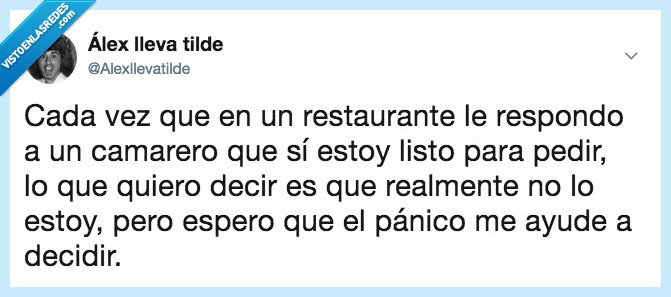humor,restaurante,presión