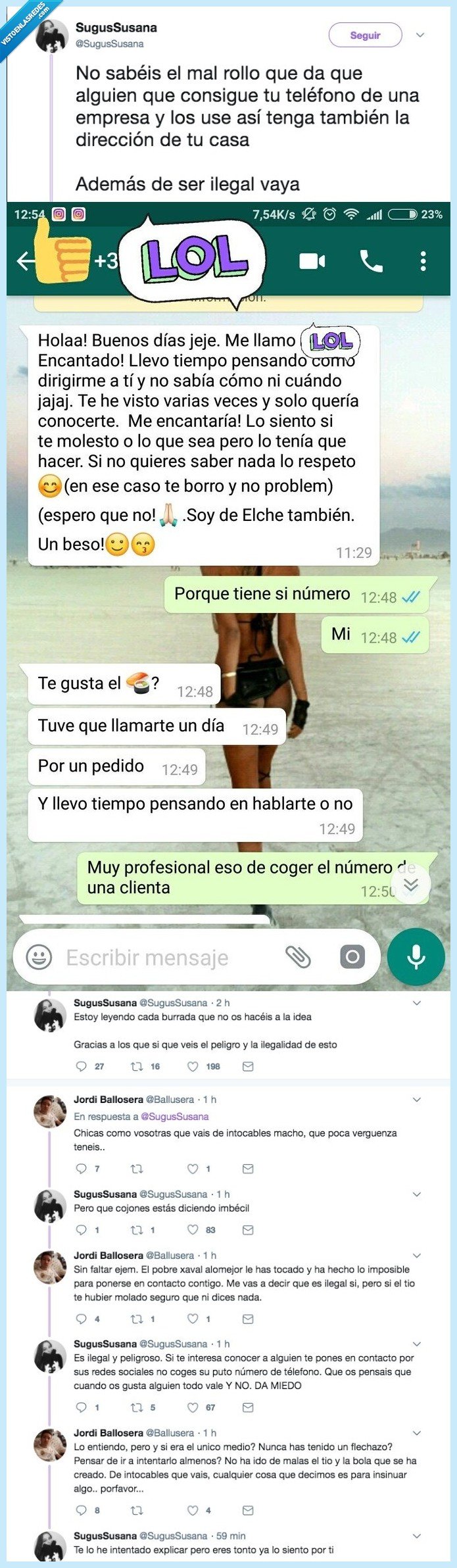 increpa,telefono,clienta