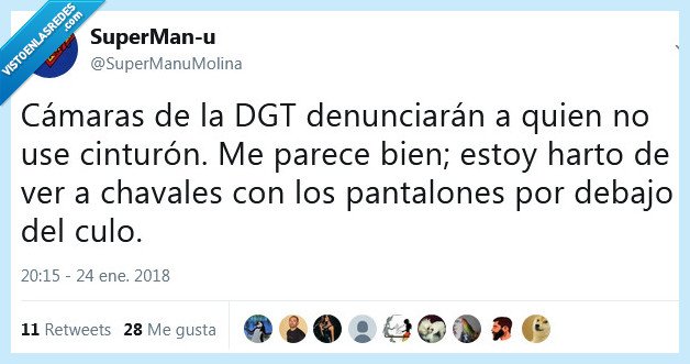 dgt,cámaras,pantalón,cinturón