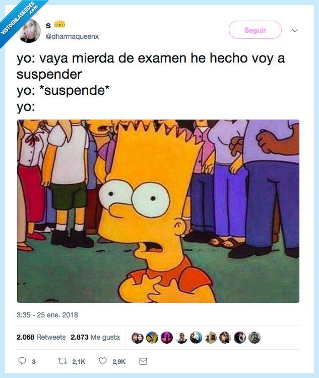 simpsons,examen,hacer,suspender