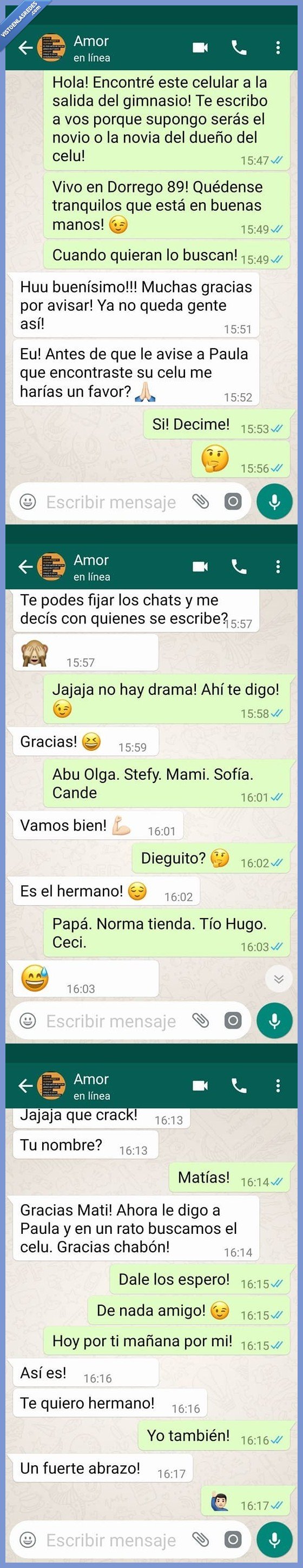 novia,movil whatsapp