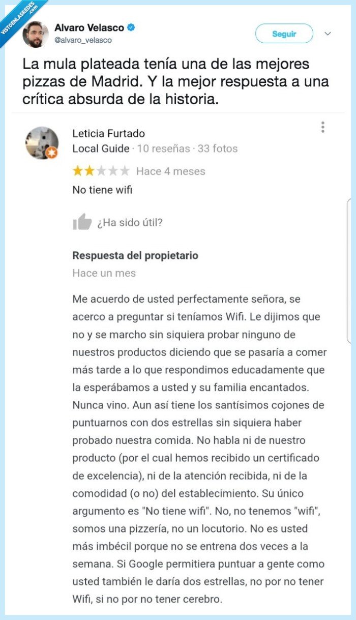 critica,pizzeria,madrid
