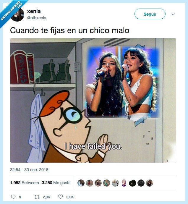 aitana,ana guerra,chico malo