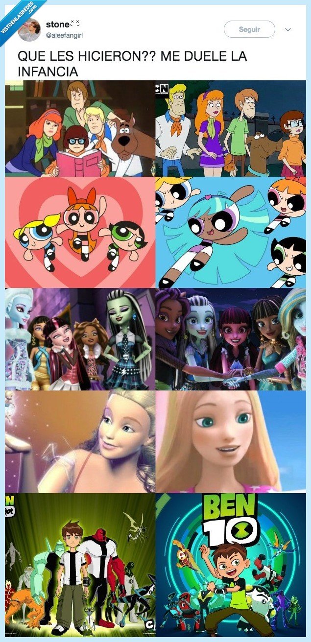 destrozar infancia,manera