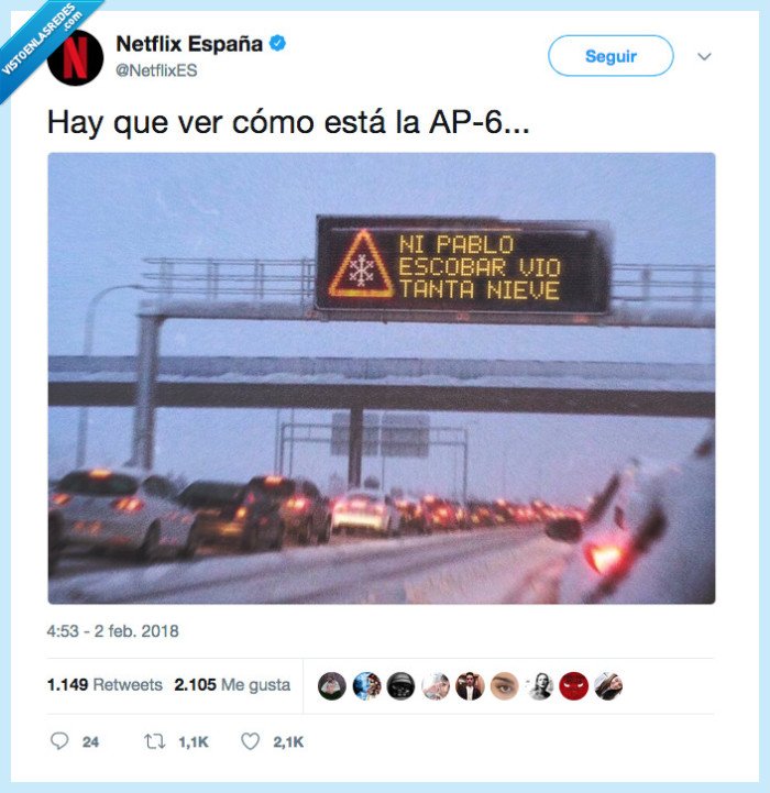 pablo escobar,nieve,ver