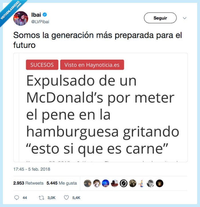 expulsar,hamburguesa,mcdonalds,es fake pero el titular hace gracias