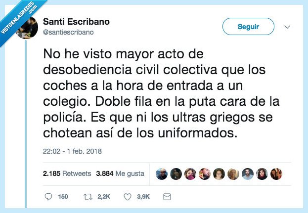 niños,colegio,coche,doble fila