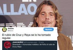 Enlace a El rubio de Cruz y Raya se cabrea en Twitter tras leer un articulo que dice esto de él, por @Arezno