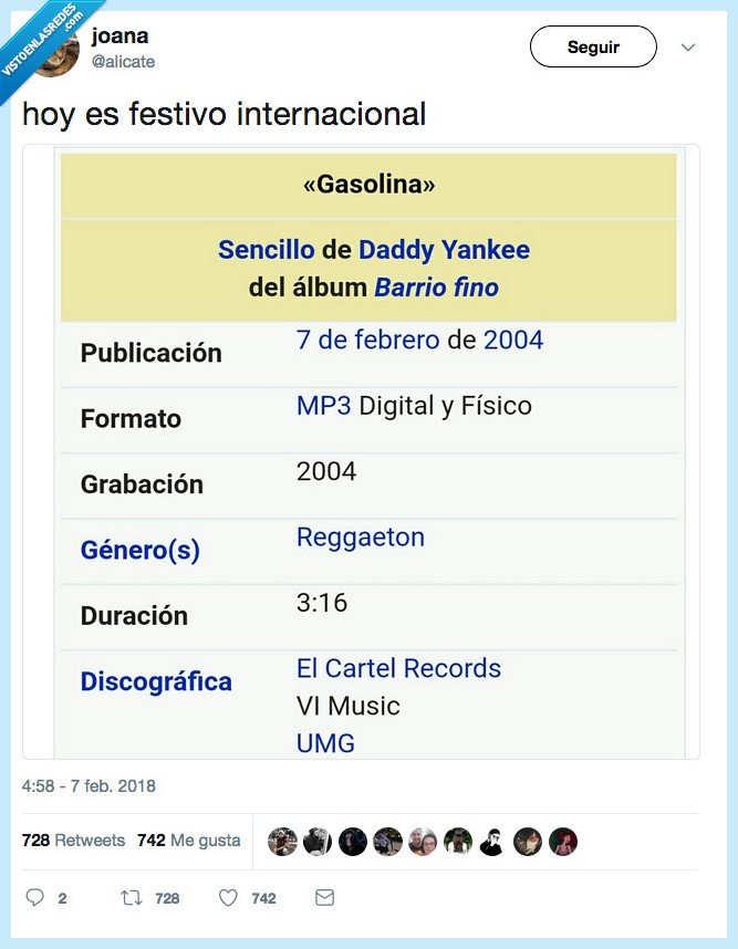 festivo,nacional,la gasolina