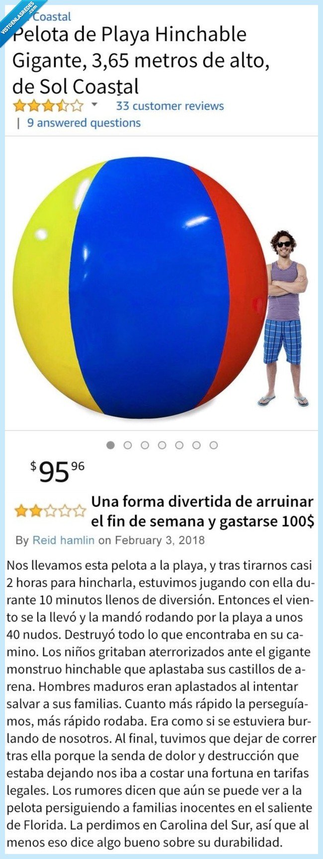 482526 - La opinión sobre esta pelota que lo ha petado fuerte en Amazon por ser la más original de todas 