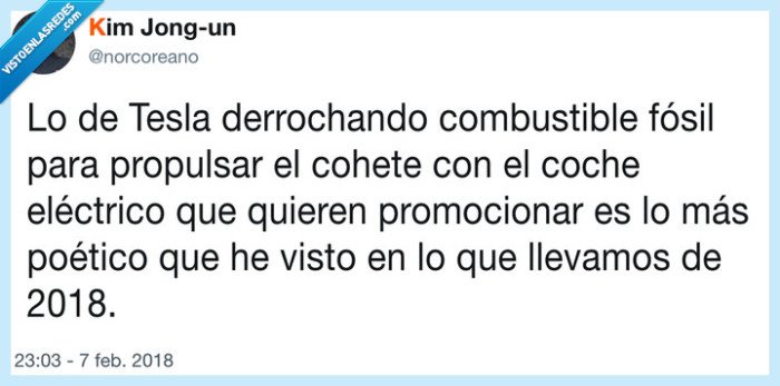 norcoreano,tesla,derroche
