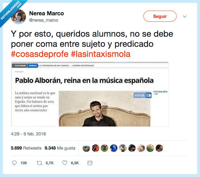 importancia,coma,decir