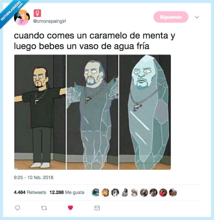 caramelo,menta,cogelacion