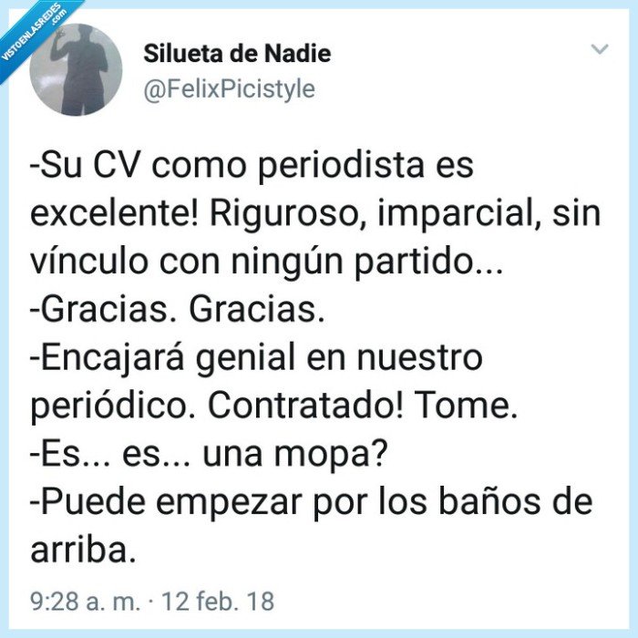 Conversación,entrevista,trabajo,humor,broma