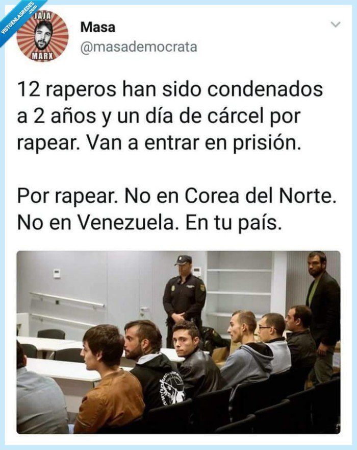 rapero,12,condena,españa