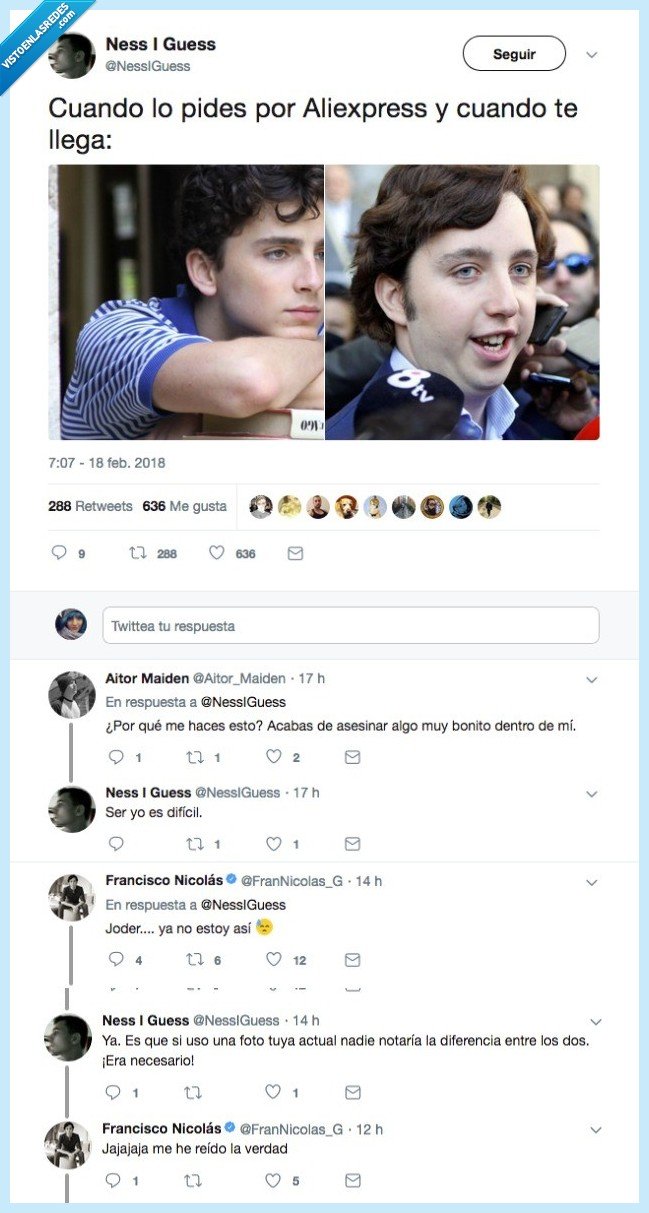 pequeño nicolás. pedir,aliexpress