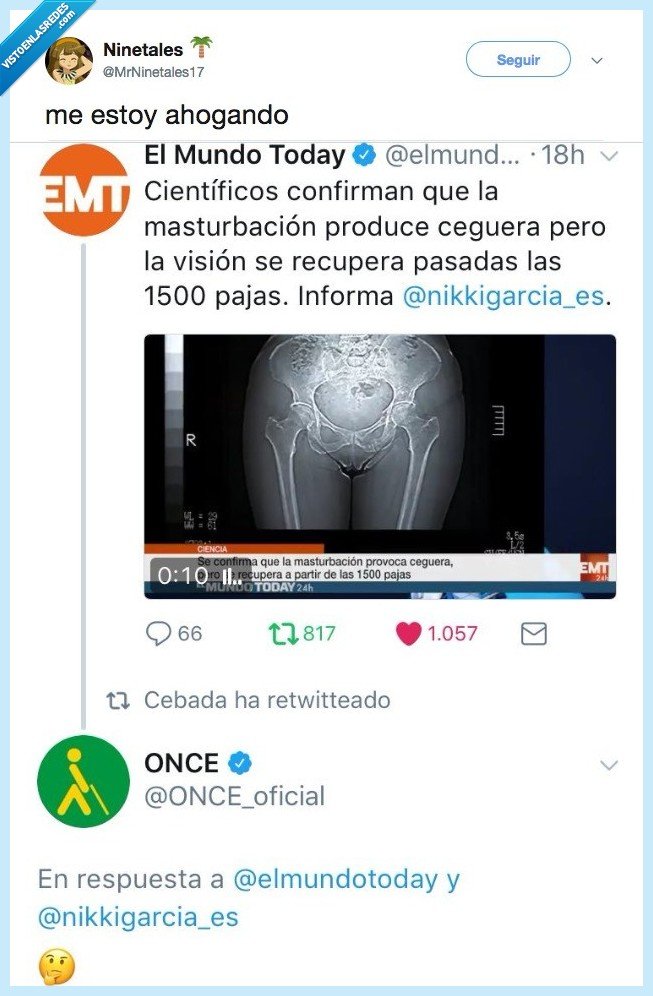 mundo today,once,humor