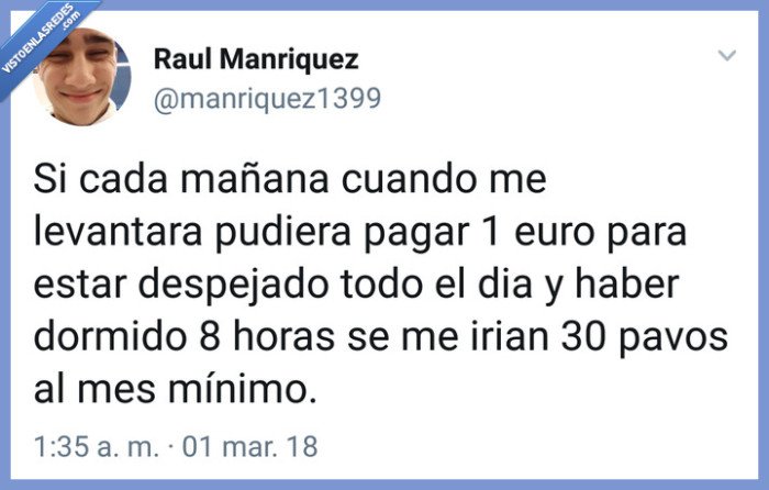 #dormir #horas #cansancio #mes