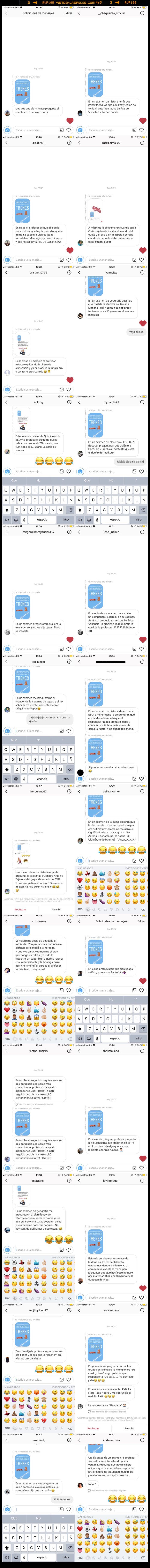 recopilación,instagram,exámenes,fails