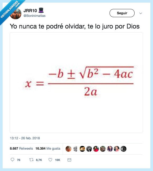 ecuación,segundo grado,olvidar