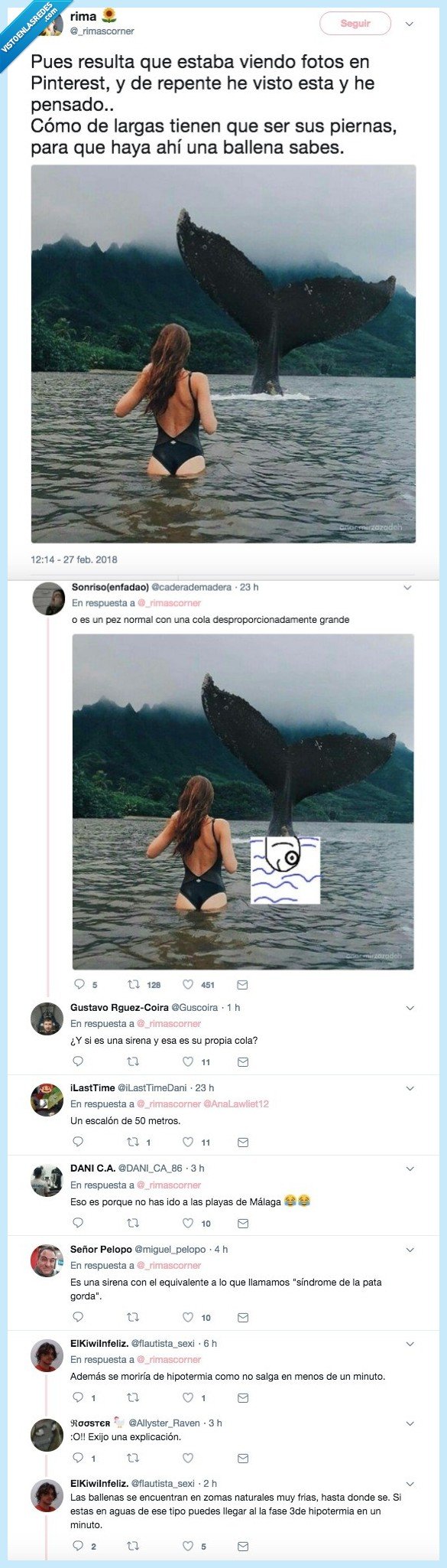 piernas,ballena,chica